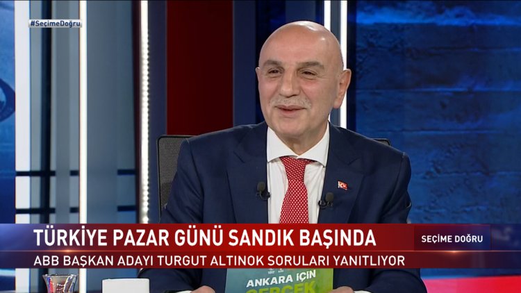 Seçime Doğru - 29 Mart 2024 (Cumhur İttifakı Ankara Adayı Turgut Altınok Habertürk&#039;te)