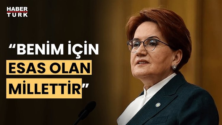 İYİ Parti Genel Başkanı Meral Akşener: &quot;Seçmenin velinimet olması için bize güç verin&quot;