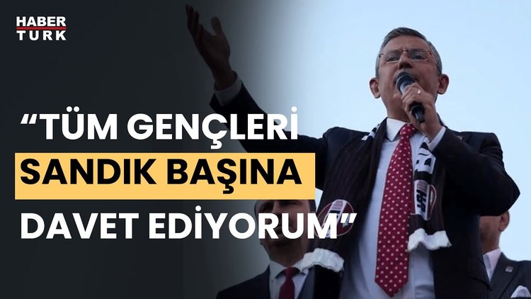CHP Genel Başkanı Özgür Özel: "Tüm partilerin adaylarına başarılar diliyorum"