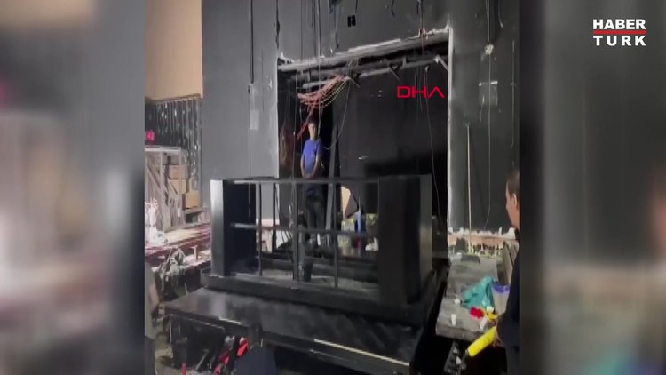 Beşiktaş'ta 29 kişinin öldüğü gece kulübünün tadilat sırasında çekilen görüntüleri ortaya çıktı