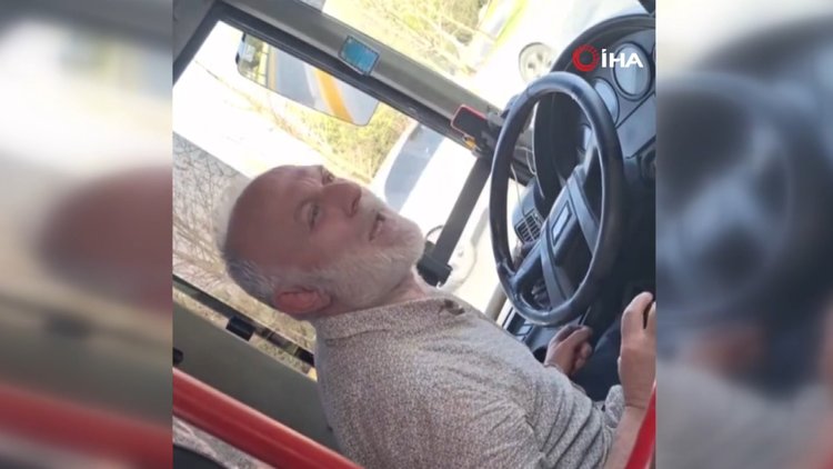 Yolculara kötü davranan şoförün ehliyetine el konuldu