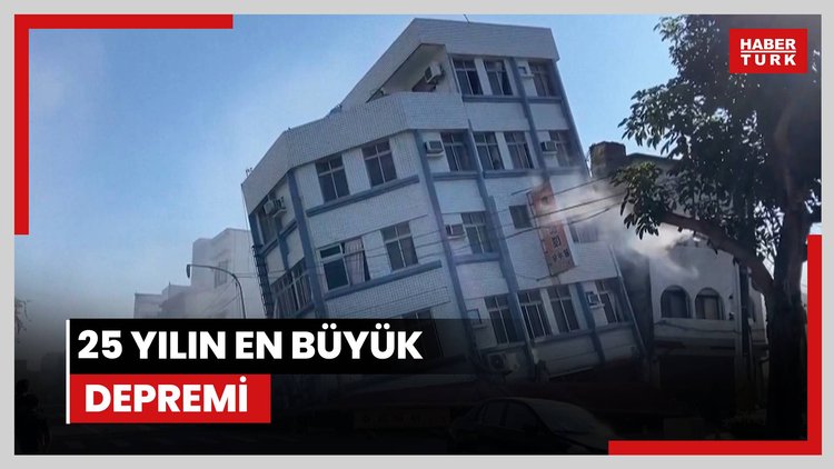 25 yılın en büyük depremi: Tayvan peş peşe depremlerle sallandı!