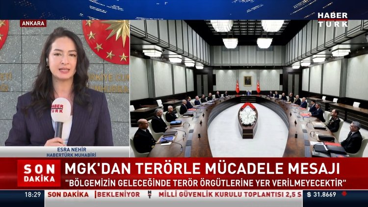 MGK toplantısı sona erdi