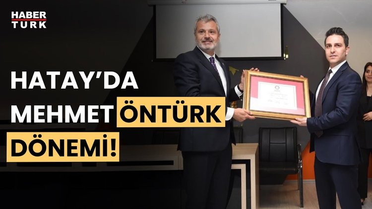 CHP Hatay&#039;da itiraz etmişti: AK Partili Mehmet Öntürk mazbatasını aldı