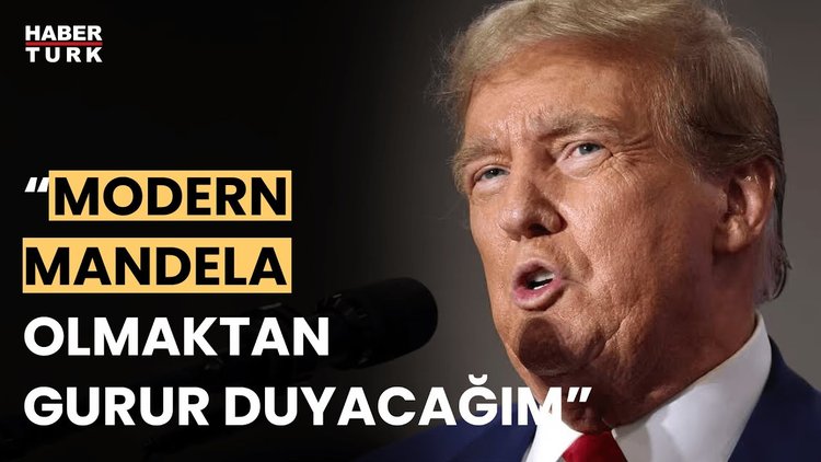 Trump kendini Mandela&#039;ya benzetti