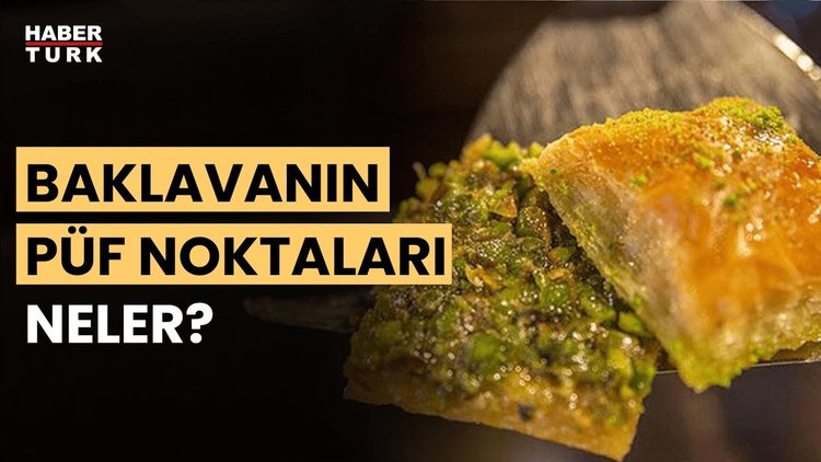 Baklava nasıl bayramın simgesi oldu? Mehmet Yıldırım yanıtladı