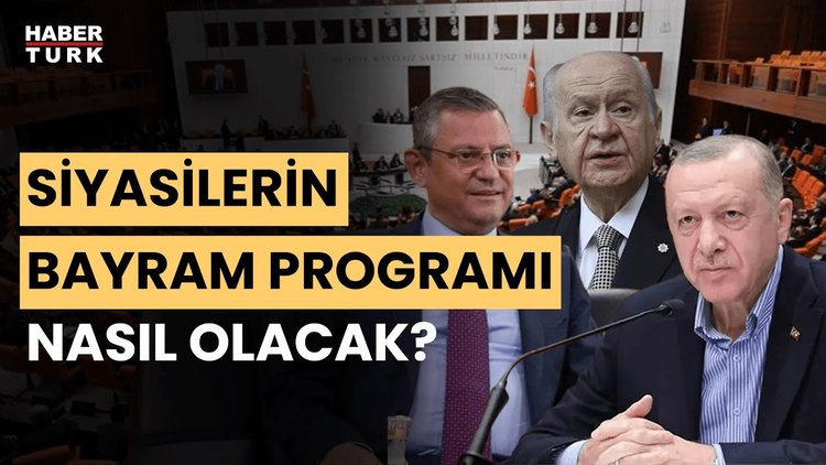 Siyasi partilerin bayram programı belli oldu