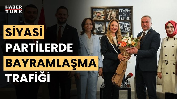 Siyasi partilerde bayram ziyareti mesaisi