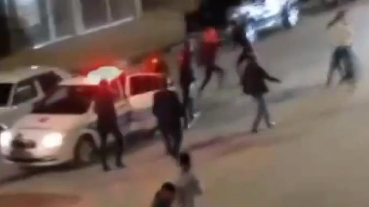Çorum'da iki grup arasında 'yol vermeme' kavgası: 3 yaralı, 6 gözaltı