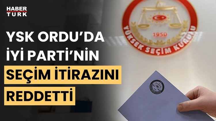 Son Dakika! Yüksek Seçim Kurulu Ordu kararını açıkladı