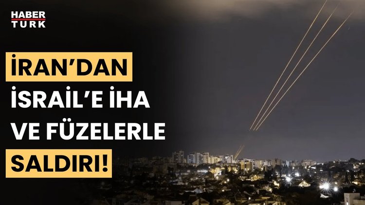 İran, insansız hava araçları ve füzelerle İsrail&#039;e hava saldırısı düzenledi!