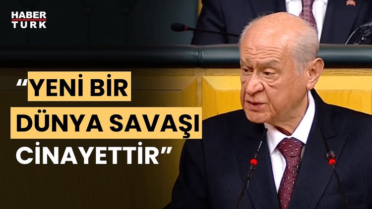 MHP Genel Başkanı Devlet Bahçeli: "Bölgesel bir savaş zincirleme felaketi tetikler"