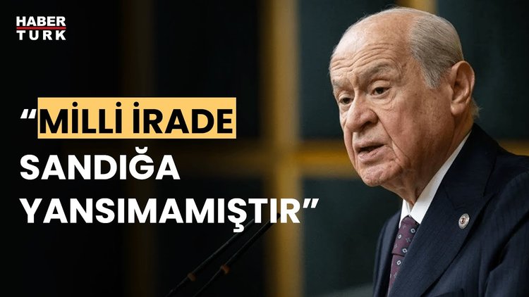 Bahçeli&#039;den yerel seçim açıklaması