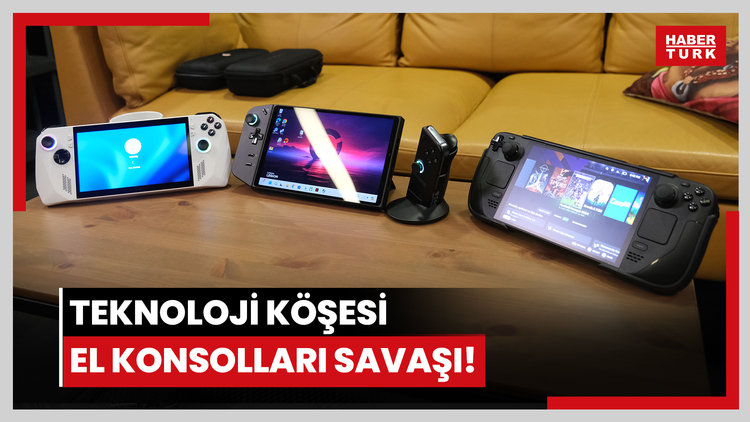 El konsolları savaşı: Asus Rog Ally, Lenovo Legion Go ve Steam Deck karşı karşıya!