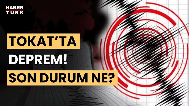 Tokat&#039;ta 5,6 büyüklüğünde deprem meydana geldi! Tokat Valisi Numan Hatipoğlu son durumu aktardı!