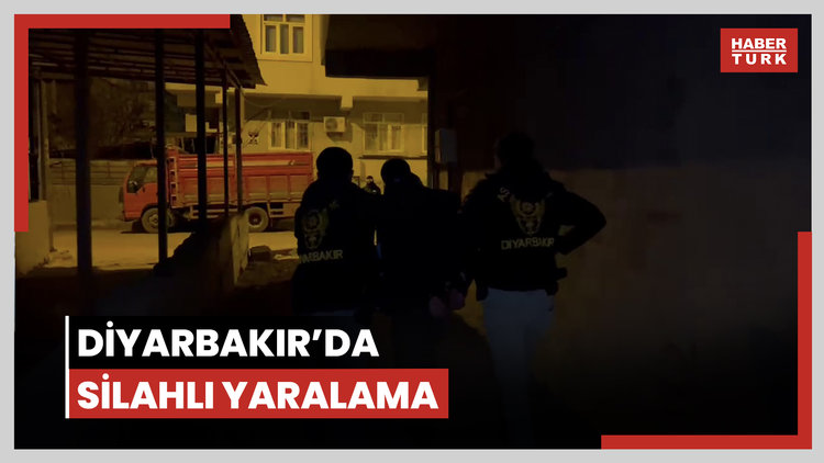 Diyarbakır'da silahlı yaralama