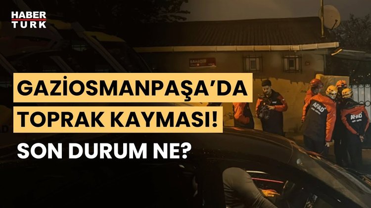 Gaziosmanpaşa&#039;da toprak kayması: 24 ev etkilendi! Son durumu Yalın Onat Ergör aktardı