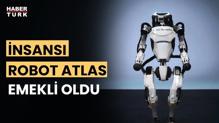 Boston Dynamics&#039;in insansı robotu Atlas, resmen emekli oldu