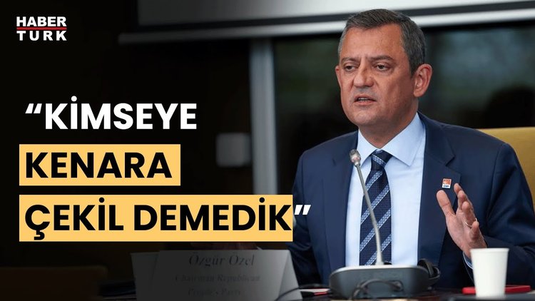 Özgür Özel: Vefalı vedalar yaşadık