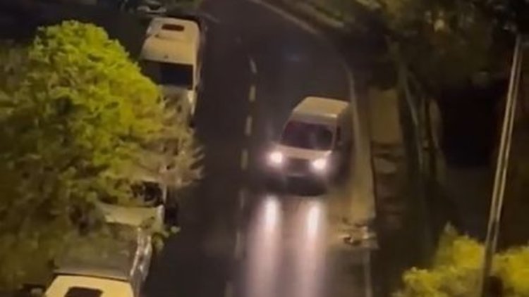 Kağıthane'de drift atan sürücüye 32 bin lira ceza