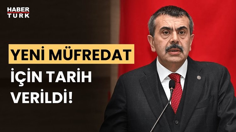 Milli Eğitim Bakanı Tekin&#039;den &#039;müfredat&#039; açıklaması: Tarih verdi!