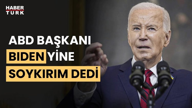 ABD Başkanı Biden, yine &quot;soykırım&quot; dedi, Dışişleri Bakanlığı sert tepki gösterdi!