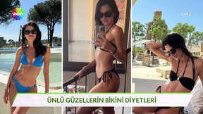 Ünlü güzellerin bikini diyetleri!