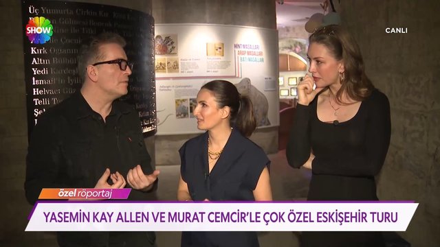 Yasemin Kay Allen ve Murat Cemcir'le çok özel Eskişehir turu!