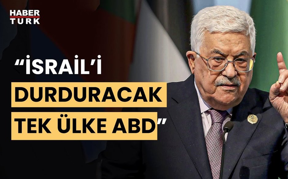 Filistin lideri Abbas'tan ABD'ye: İsrail'in Refah'ı işgalini engelleyin