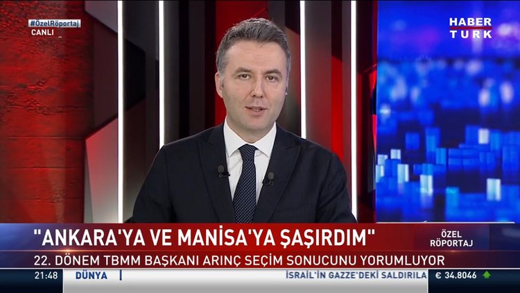 Bülent Arınç Habertürk'te soruları yanıtladı