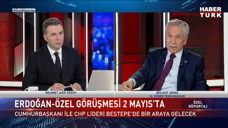 Özel Röportaj - 29 Nisan 2024 (22. Dönem TBMM Başkanı Bülent Arınç Habertürk&#039;te)