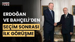 Cumhurbaşkanı Erdoğan, Bahçeli ile görüştü: Gündem anayasa