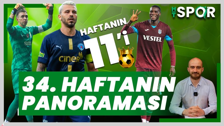 Süper Lig'de 34. haftanın panoraması! Galarasaray, Adana'da; Fenerbahçe derbide kazandı