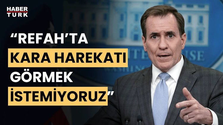 ABD&#039;den Netanyahu&#039;nun Refah&#039;a saldırı planına tepki!