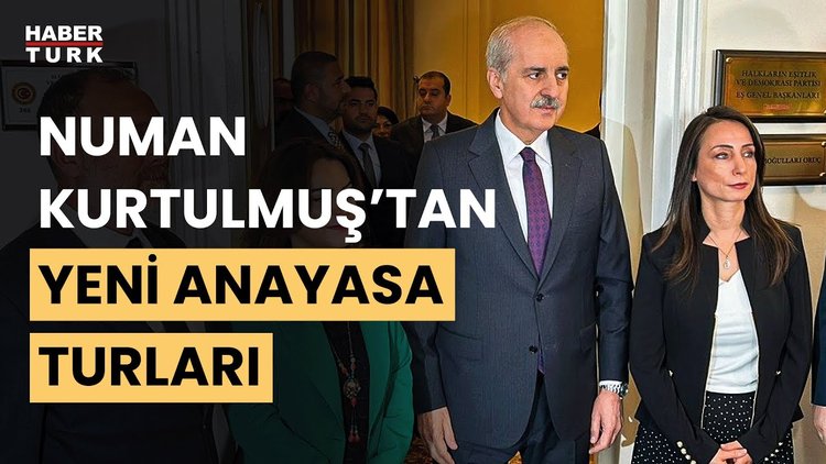 Numan Kurtulmuş'tan DEM Parti, Saadet Partisi ve İYİ Parti'ye ziyaret