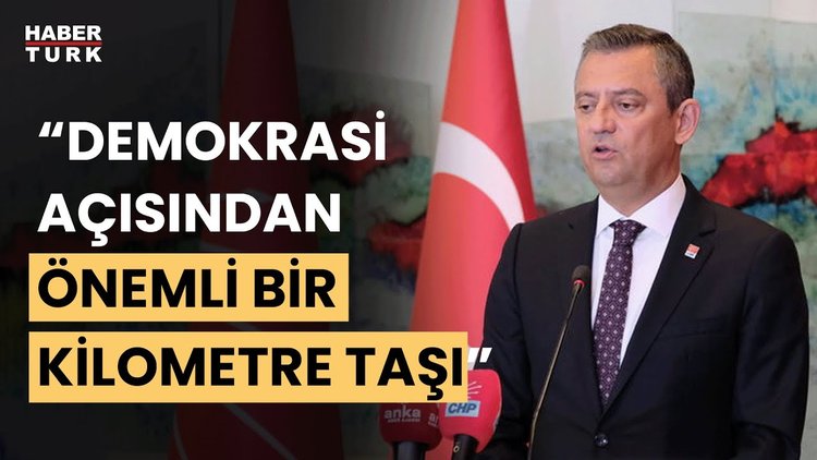 CHP lideri Özel&#039;den Cumhurbaşkanı Erdoğan ile görüşme açıklaması