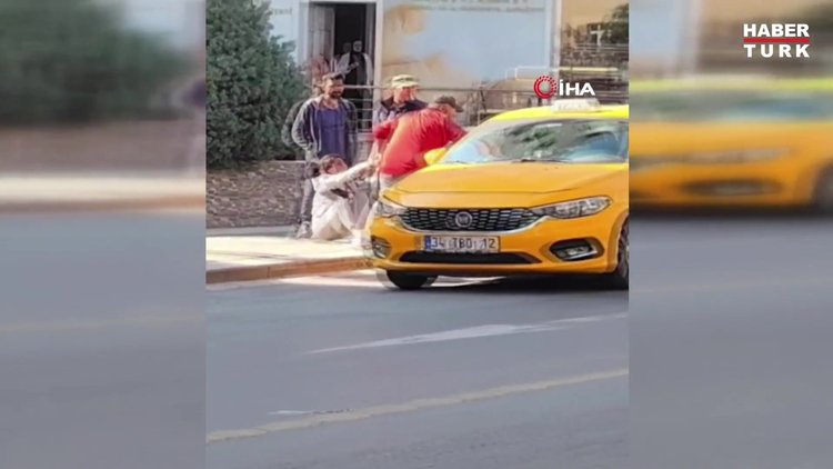 Bir kadını zorla taksiye bindirmişti, yakalandı