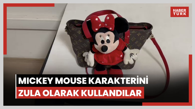 Uyuşturucu Tacirleri, çizgi Film Karakteri Mickey Mouse Karakterini 