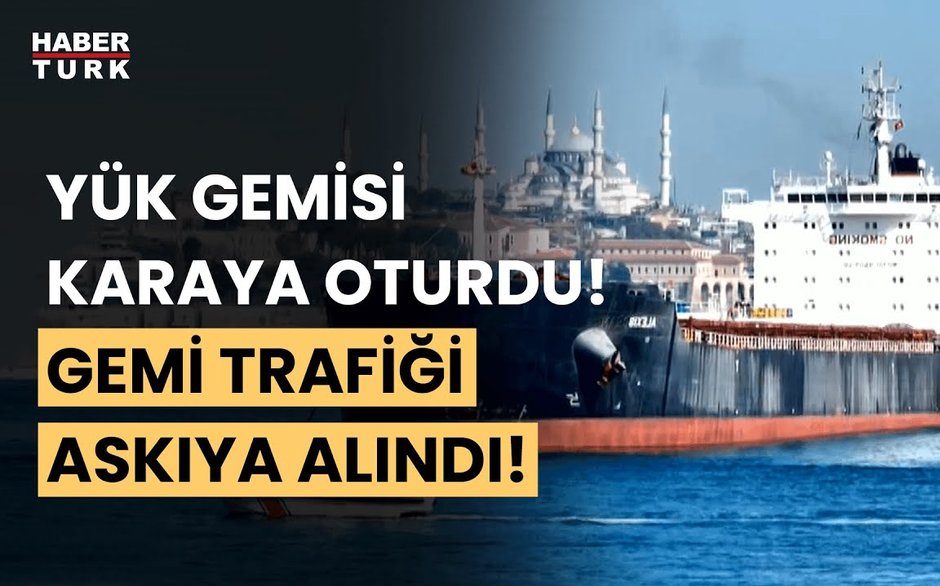 İstanbul Boğazı'nda gemi trafiği askıya alındı! Son durumu Yalın Onat Ergör aktardı