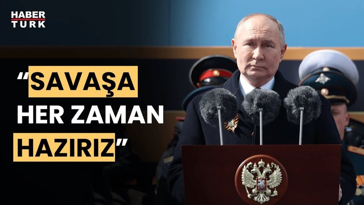 Rusya Devlet Başkanı Vladimir Putin&#039;den &quot;savaşa hazırız&quot; mesajı