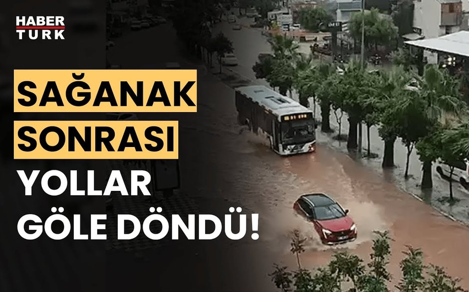 Adana ve Hatay’ı sağanak vurdu: Araçlar ilerlemekte zorlandı