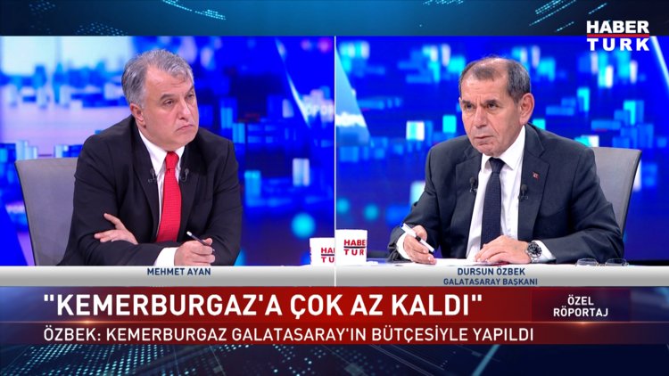 Özel Röportaj - 14 Mayıs 2024 (Galatasaray Başkanı Dursun Özbek Habertürk&#039;te)