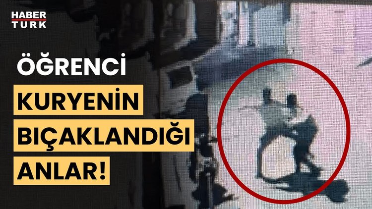 Balıkesir'de motorlu kurye Ata Emre'nin katledildiği olay anı kamerada!