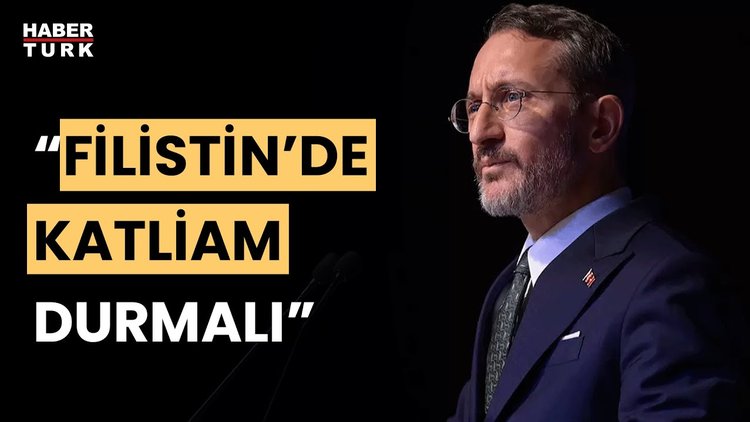 İletişim Başkanı Altun: Türk halkı İsrail ile ticaret kısıtlamasını destekliyor