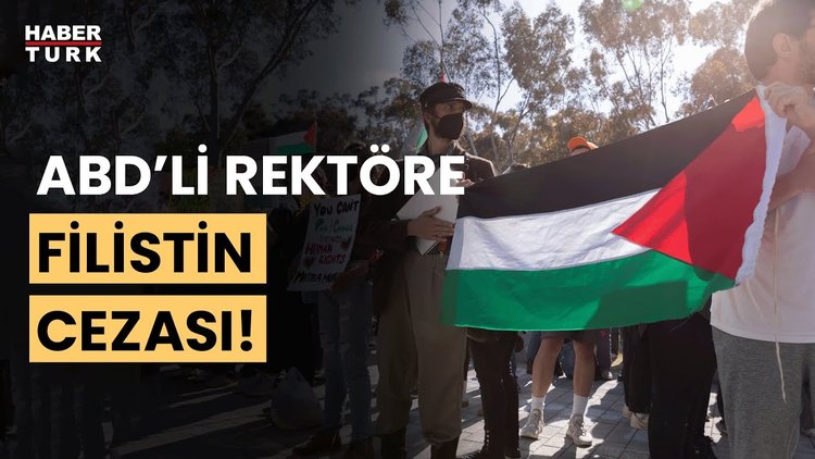 ABD&#039;de Filistin destekçisi öğrencilerin talebini onaylayan Rektör Lee üniversiteden uzaklaştırıldı