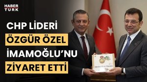 CHP lider Özgür Özel, Ekrem İmamoğlu'nu ziyaret etti
