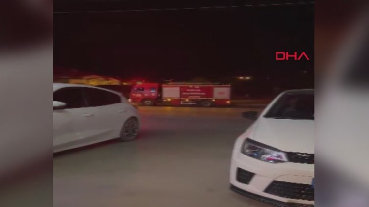 Jandarmanın girdiği evde patlama