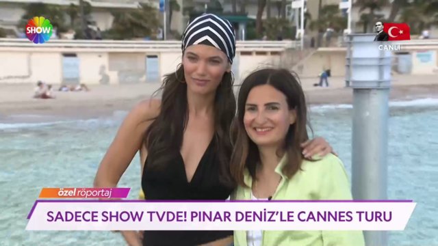 Pınar Deniz ile çok özel Cannes turu!