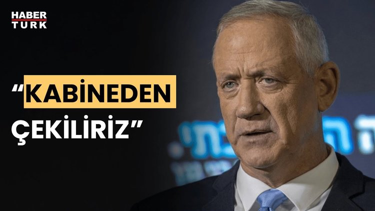 Gantz, Netanyahu'ya rest çekti!