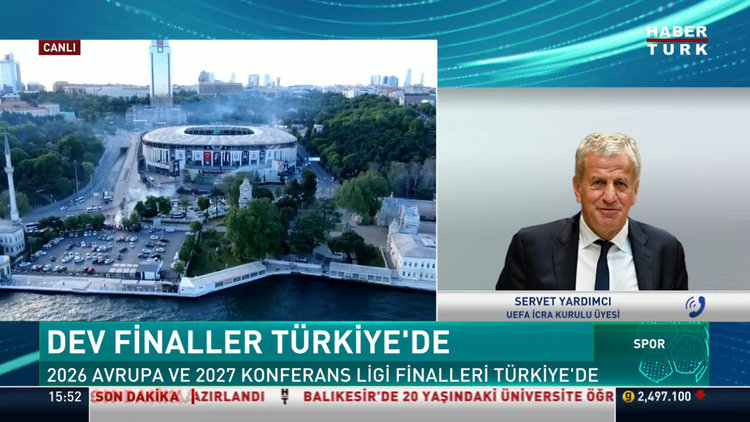 Servet Yardımcı açıkladı: Türkiye, iki dev finale ev sahipliği yapacak